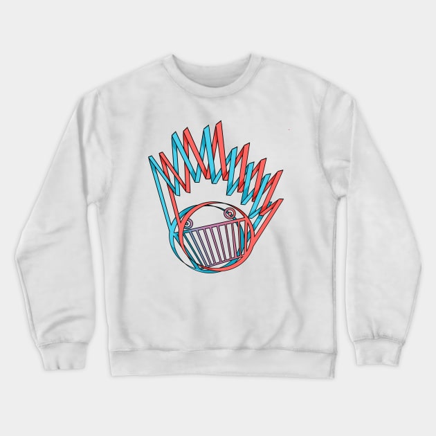 Ween 3D Boognish Crewneck Sweatshirt by brooklynmpls